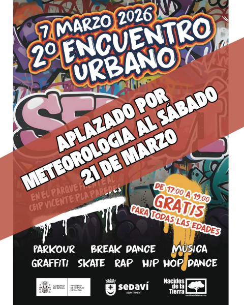 2026-03-07-2o-encuentro-urbano-sedavi-aplazado