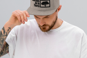 Gorra Nacidos de la Tierra Gris