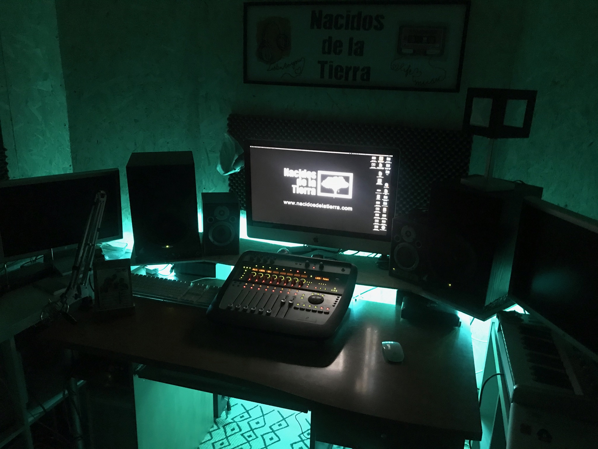 Taller de sonido en La Punta Studios